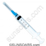 Syringe, Luer Lock 3 Parts Latex-Free