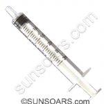 Syringe, Luer Slip 3 Parts Latex-Free